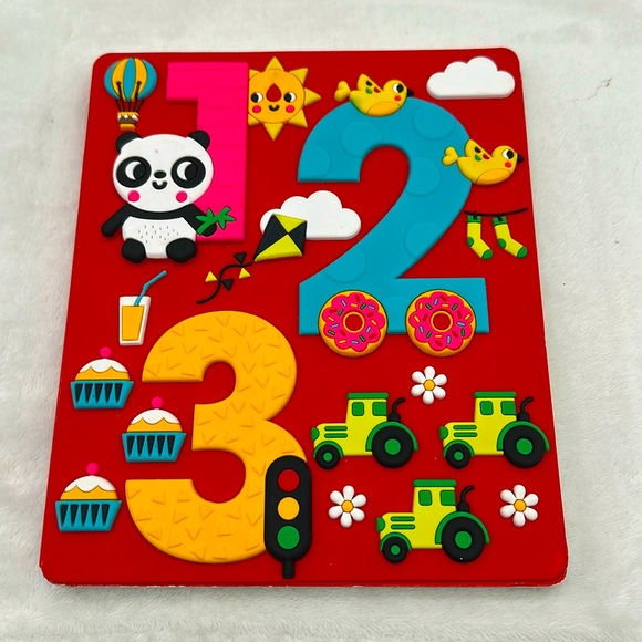 1 2 3 Counting Board Book 1 for $5. Or 2 for $8. Or 3 for 10.00 - Picture 1 of 8